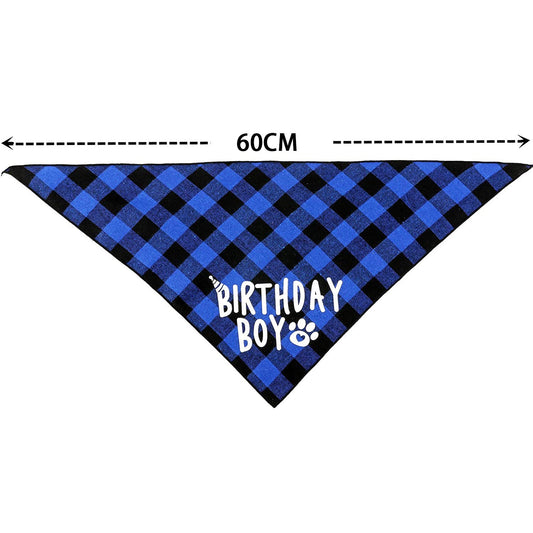 Pet Birthday Set Triangle Scarf Hat Pet Party Decoration Styling Outdoor Creative
