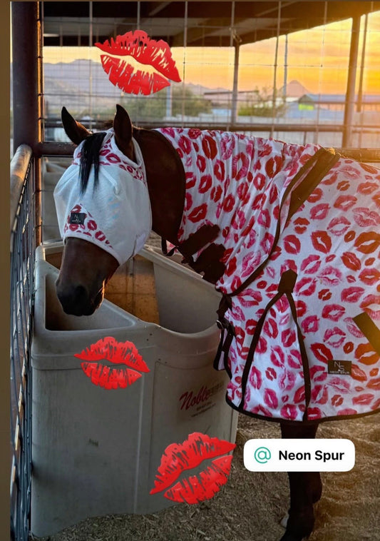 Smooch Premium Mesh Fly Sheet w/ Removable Neck Cover