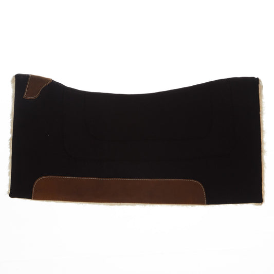 MTCFBP Canvas 1 In 32x32 Wool Fleece Bottom Saddle Pad