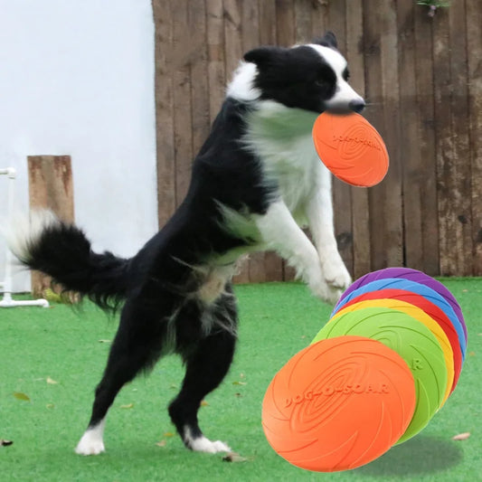Interactive Silicone Flying Saucer Toy