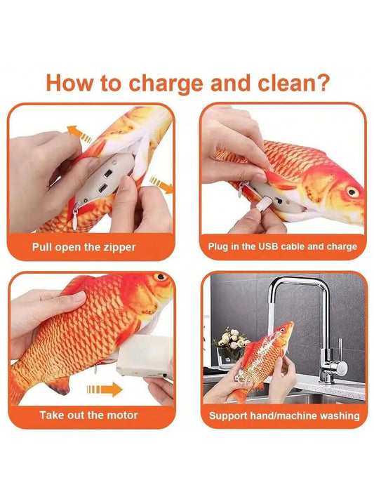 Flopping Fish Cat Toy
