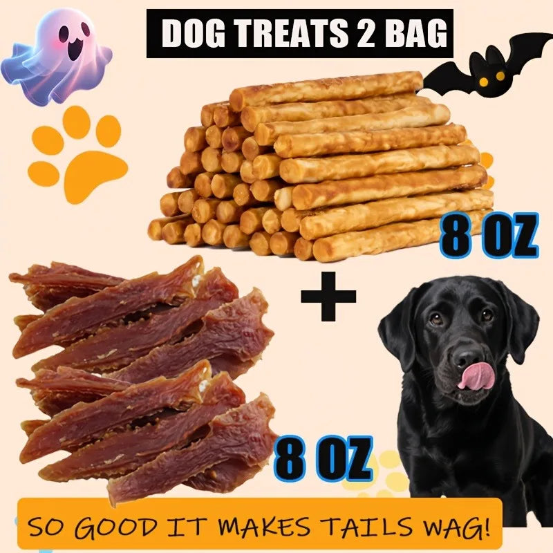 Dog Treats Assorted Pack – High-Protein Dried Chicken & Duck, Freeze-Dried Egg Yolk