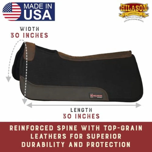 Western Wool Felt Horse Saddle Pad