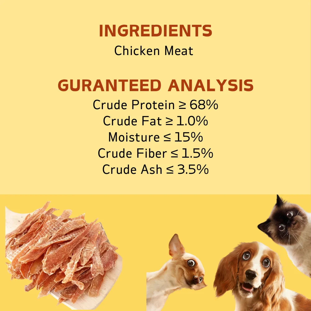 Chicken Jerky and Duck Jerky Dog Treats