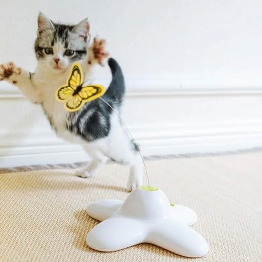 Cat Toys Interactive Butterfly