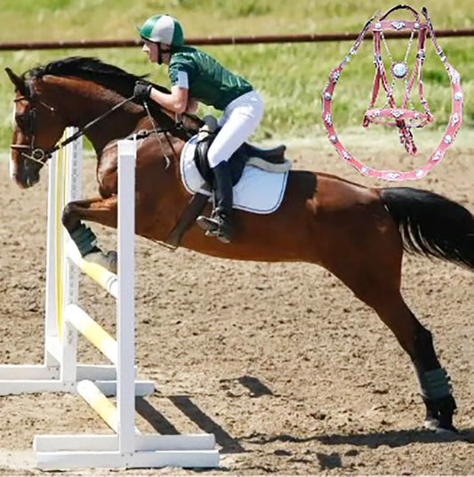 Ergonomic Leather Bridle