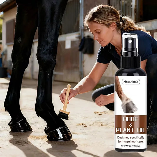 Horse Hoof Oil for Cracked Hooves