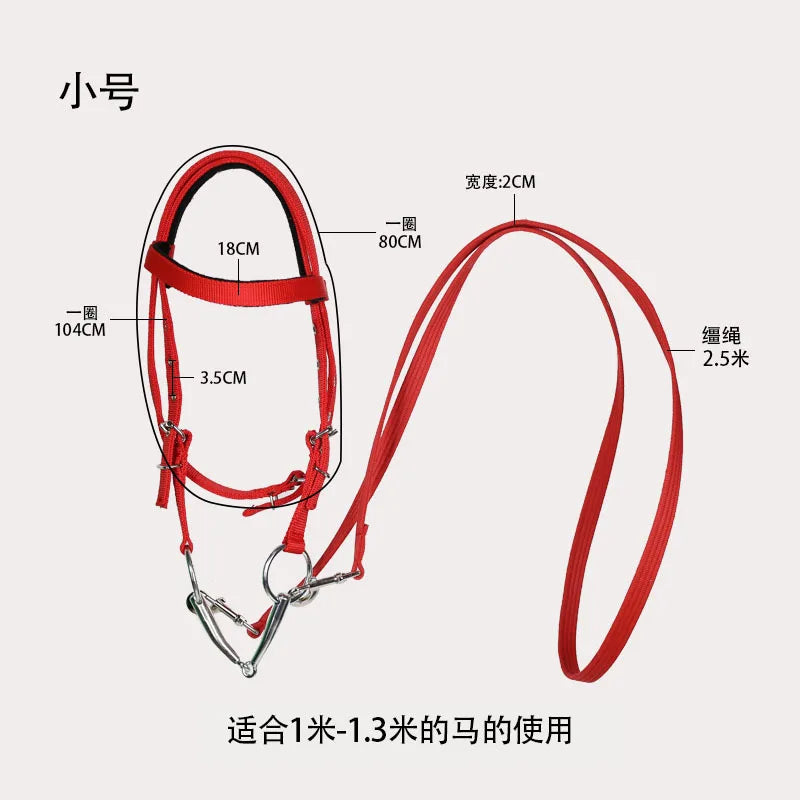 Riding Bridle Reins with Standard Thread Plate