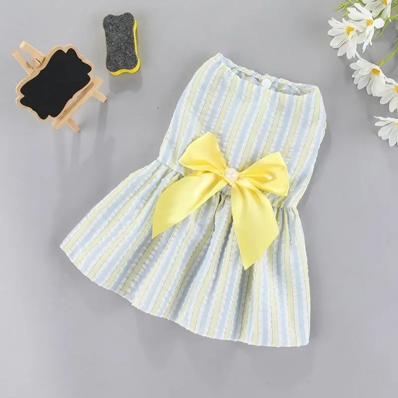 Dog Flower Princess Dress