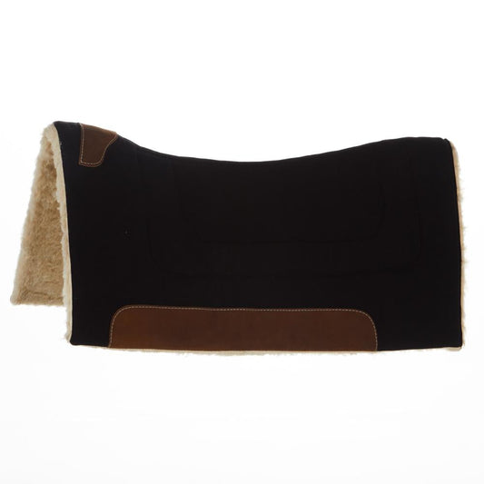 MTCFBP Canvas 1 In 32x32 Wool Fleece Bottom Saddle Pad