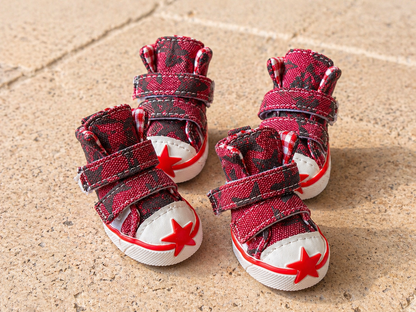 Dog Shoes Non-Slip Paw Protector | Breathable Dog Boots for Small & Medium Dogs sneakers
