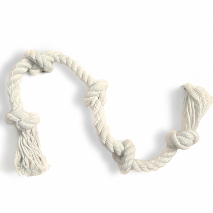 Boba & Vespa Natural Dog Toy Bundle for Cuddles, Fetch and Tugging - Small to Large Dogs Options