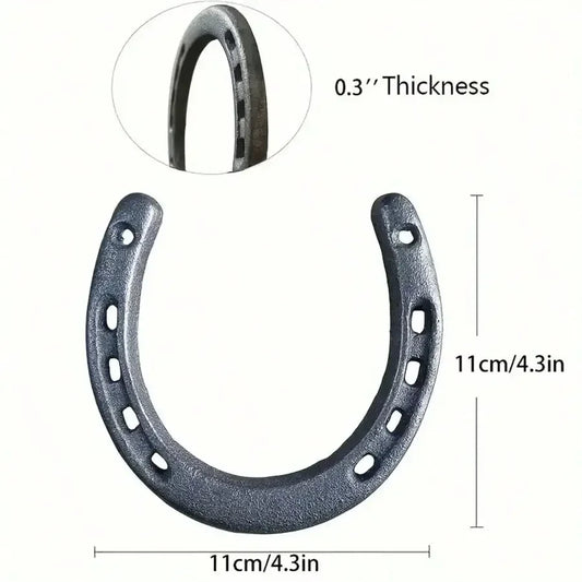 1/4 Pcs Cast Iron Horseshoes