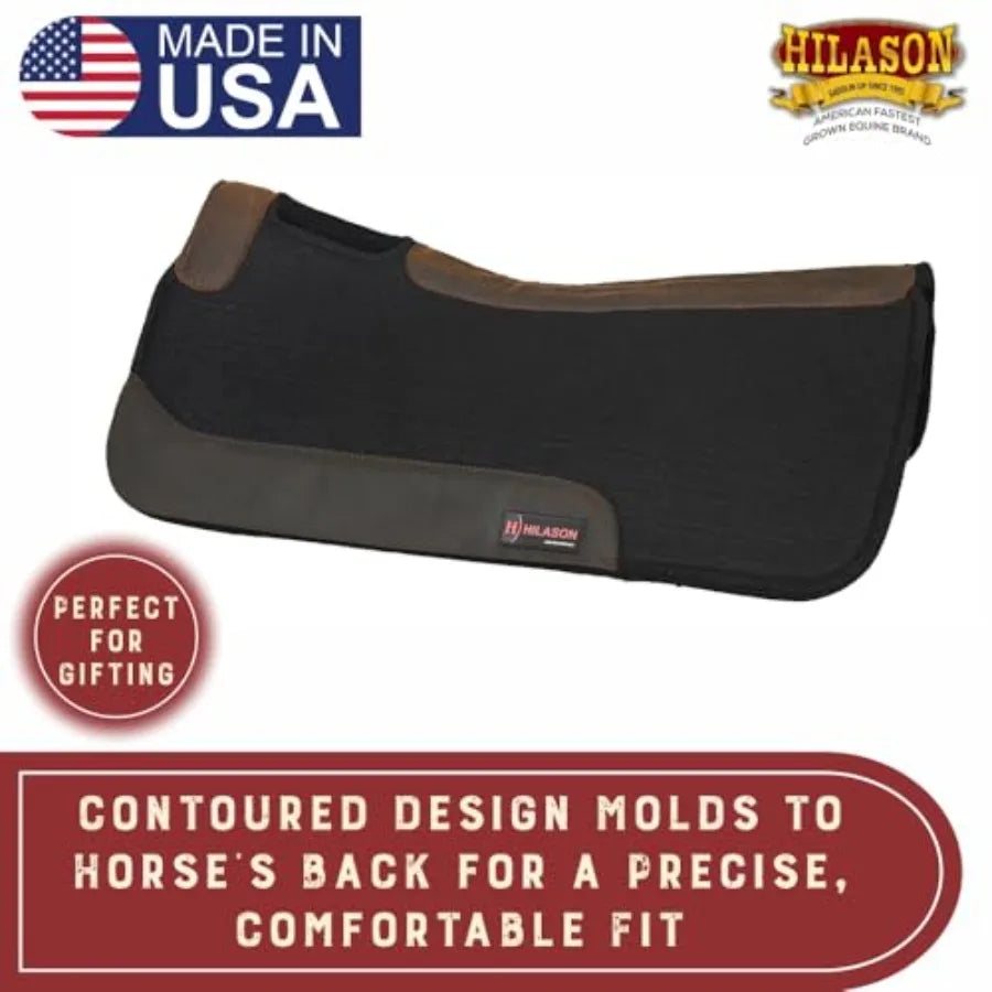Western Wool Felt Horse Saddle Pad