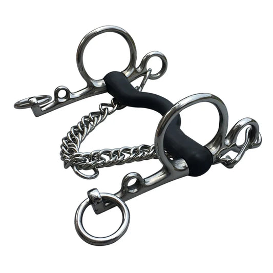 Long Pelham Bit Stainless Steel