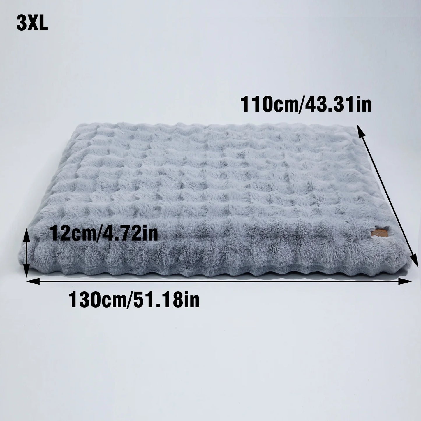 Ultra-soft Plush Dog Bed