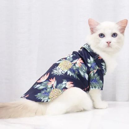 Hawaiian Style Pet Dog Clothes S