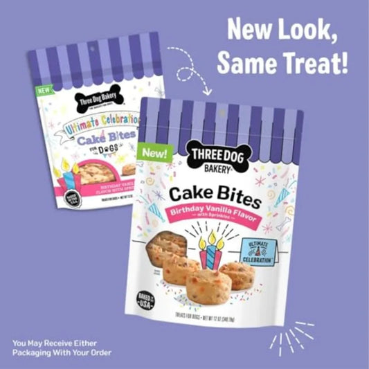 Cake Bites, Soft-Baked Dog Treats