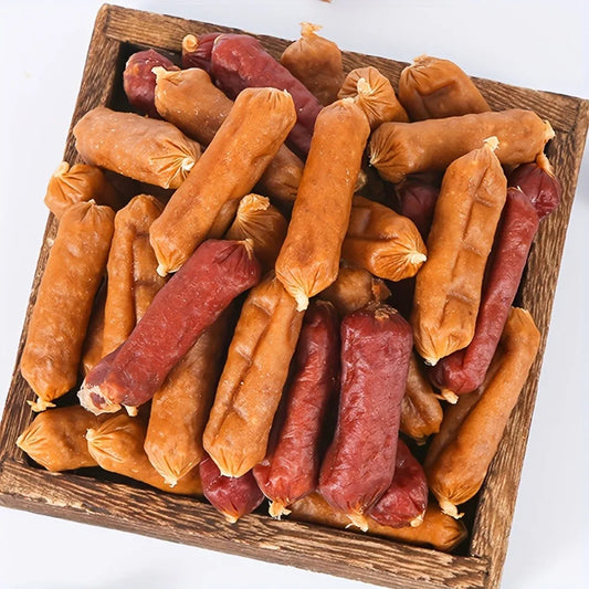 Duck And Chicken Sausages for Dogs - Treats Suitable for Small, Medium, And Large Breeds