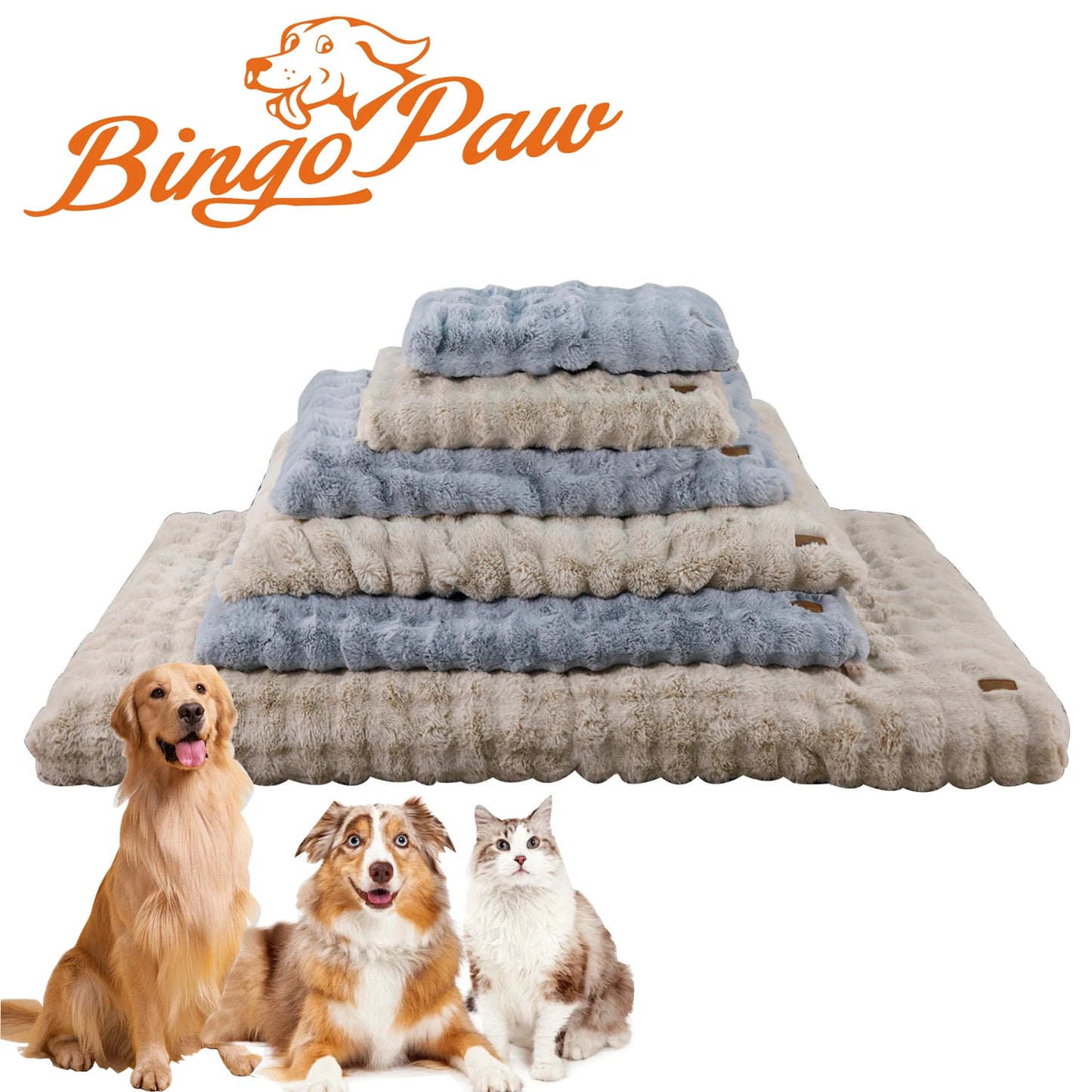 Ultra-soft Plush Dog Bed