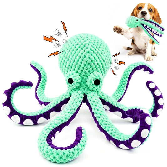 Squeaky Plush Dog Toys