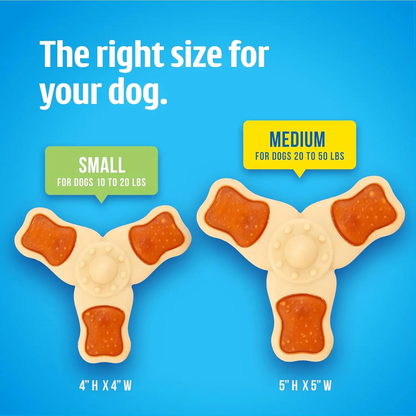 Hartz Chew ‘n Clean Chew Toy and Treat in One