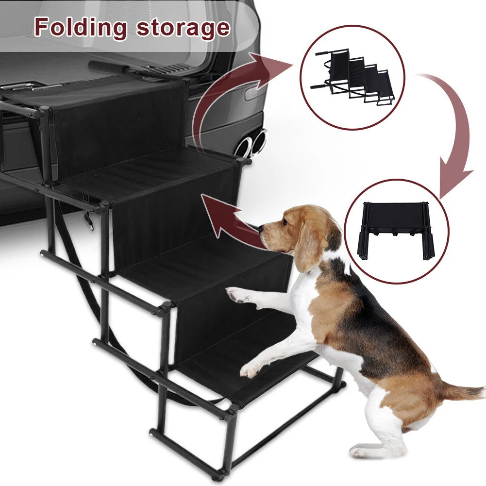 4 Steps Pet Ramp Foldable Dog Pet Ramp