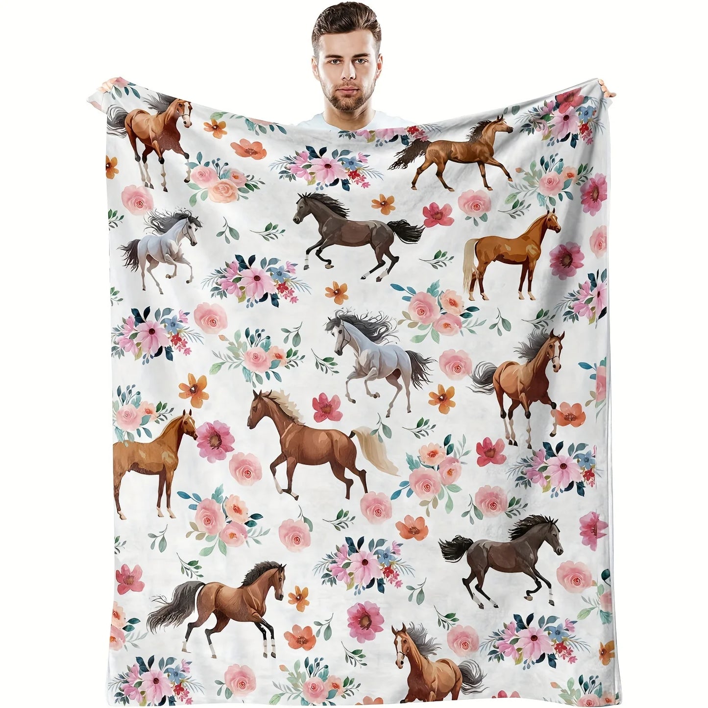 Horse Blanket Floral