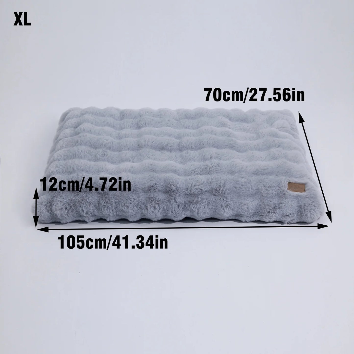 Ultra-soft Plush Dog Bed