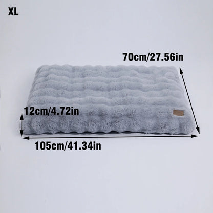 Ultra-soft Plush Dog Bed