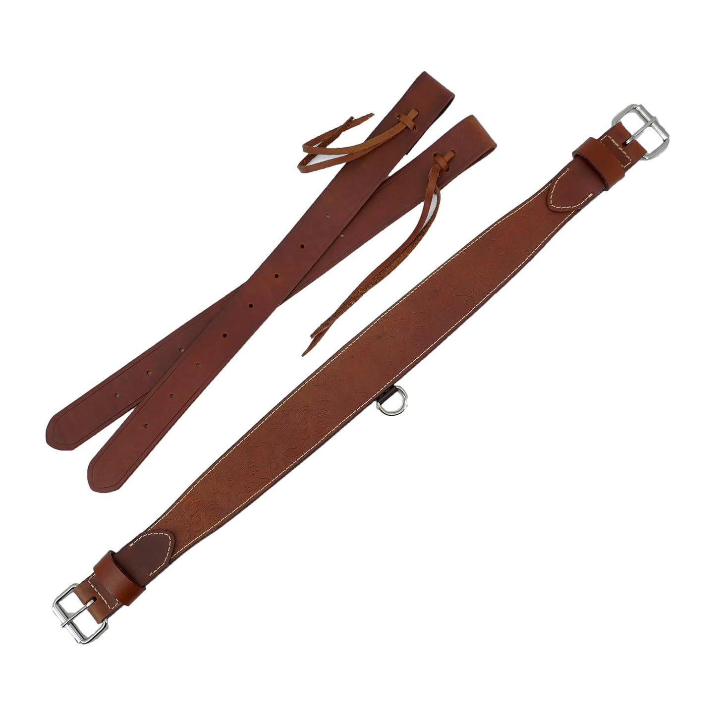 Leather Complete Flank Cinch Set