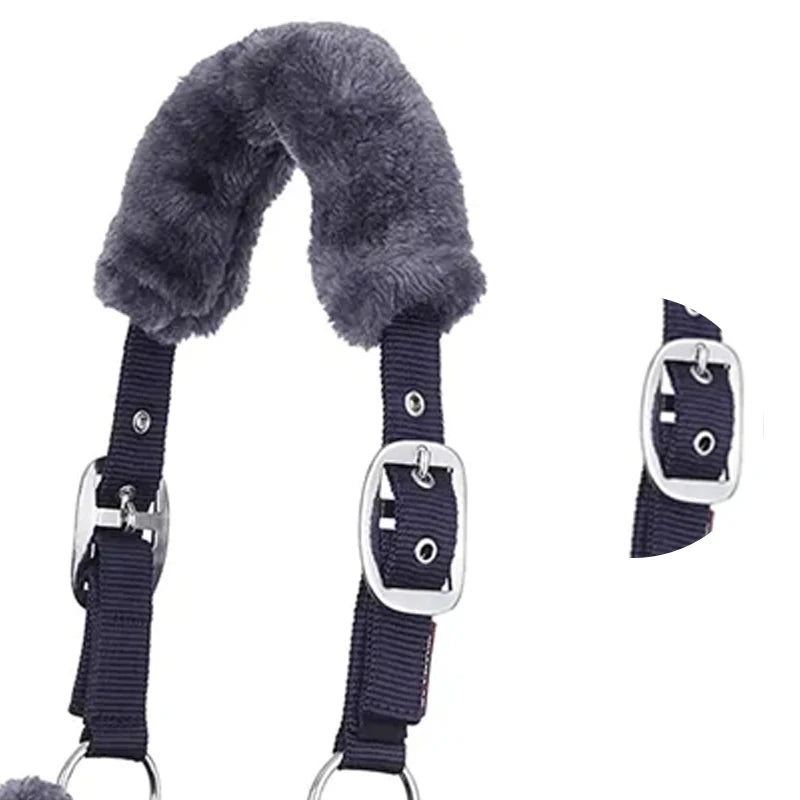 Fleece horse bridle