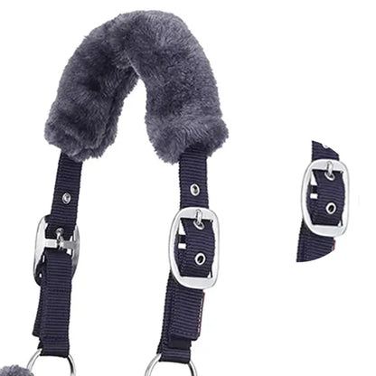 Fleece horse bridle