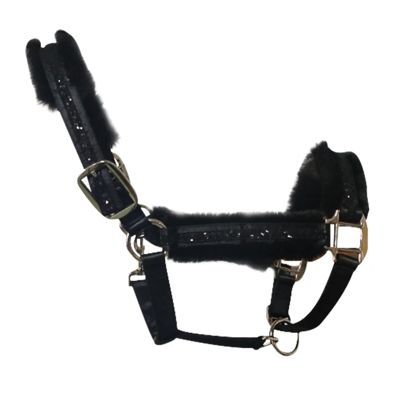 Fleece horse bridle