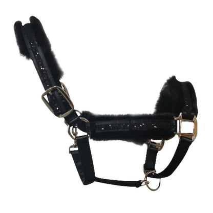 Fleece horse bridle
