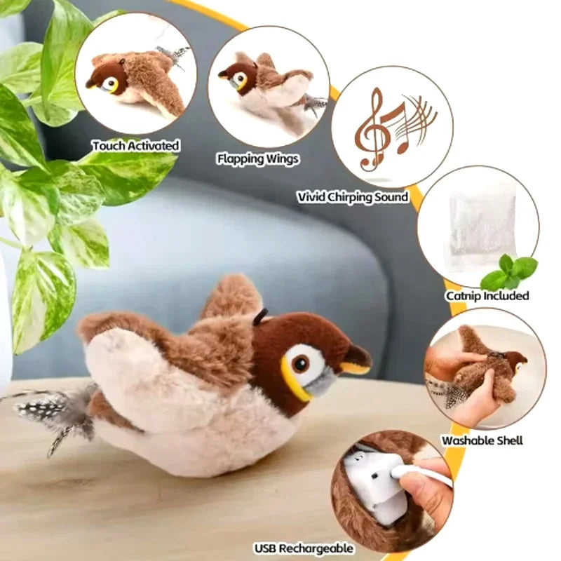 Simulated Bird Cat Toy