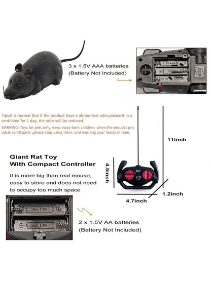 Remote Control Rat Toy For Pets