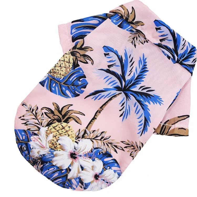 Hawaiian Style Pet Dog Clothes S
