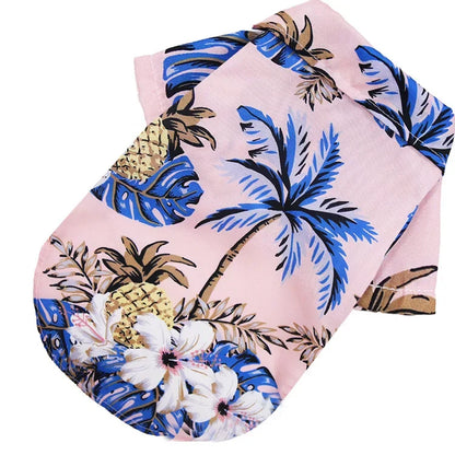 Hawaiian Style Pet Dog Clothes S