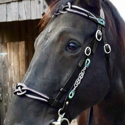 PU Leather Horses Bridle Halters