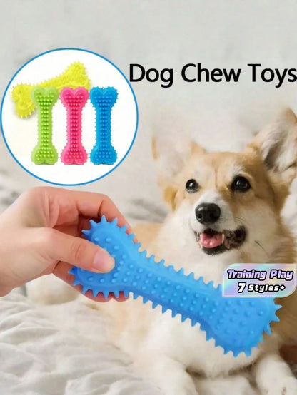 Bone Shape Rubber Dog Chew