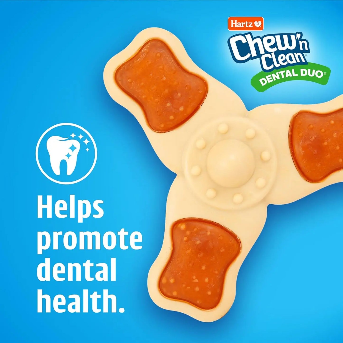 Hartz Chew ‘n Clean Chew Toy and Treat in One