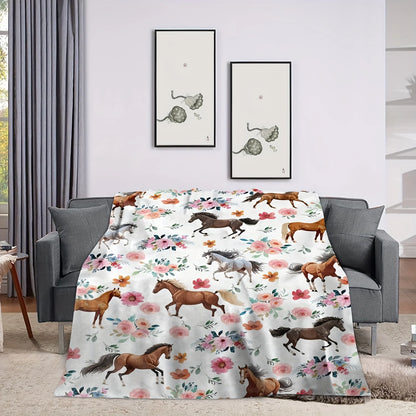 Horse Blanket Floral