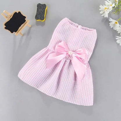 Dog Flower Princess Dress