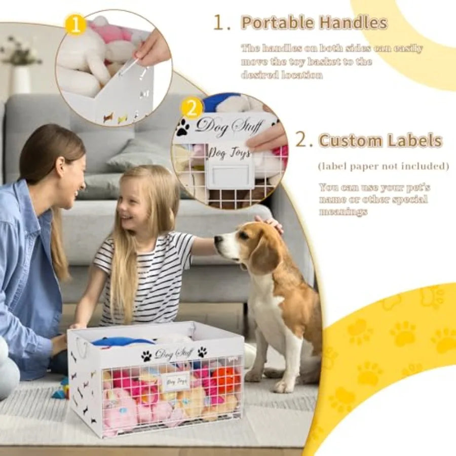 Dog Toy Basket