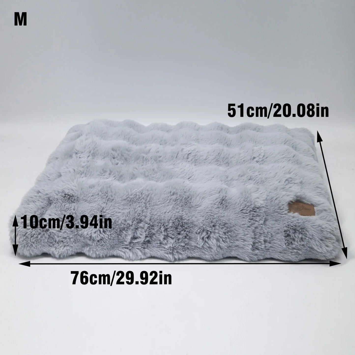 Ultra-soft Plush Dog Bed