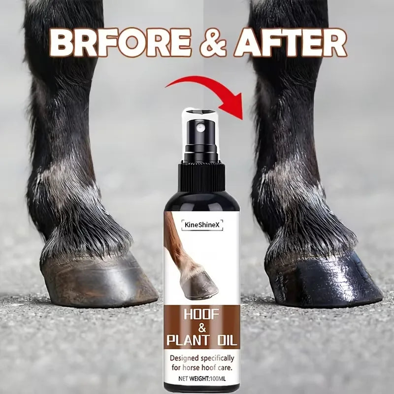 Horse Hoof Oil for Cracked Hooves
