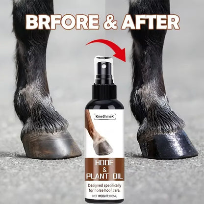 Horse Hoof Oil for Cracked Hooves
