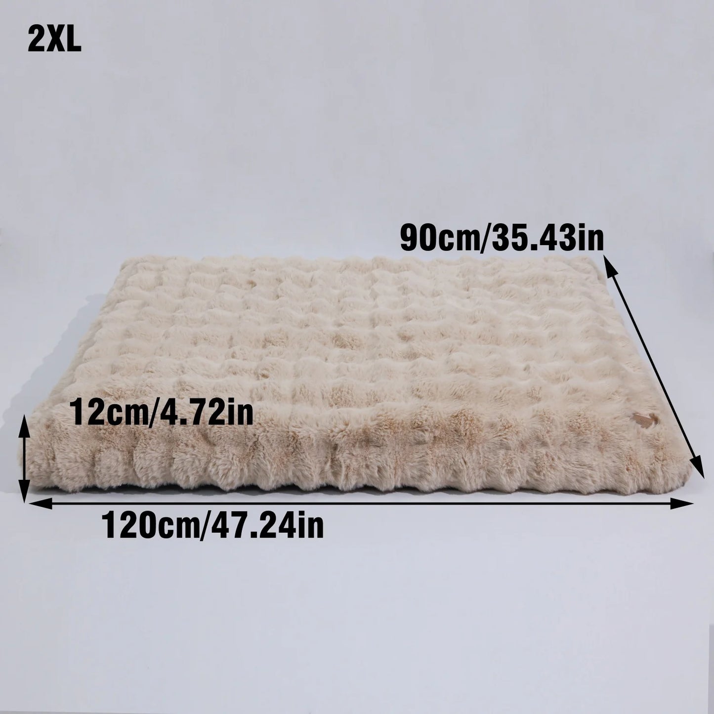 Ultra-soft Plush Dog Bed