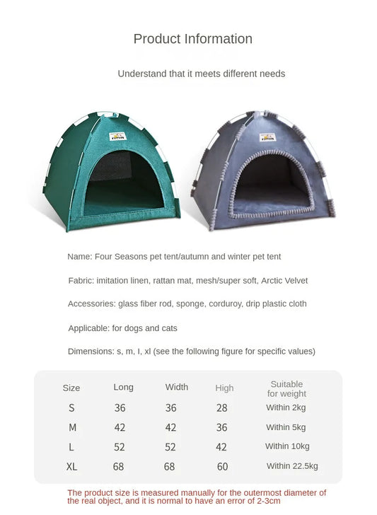 Foldable Pet House/Bed